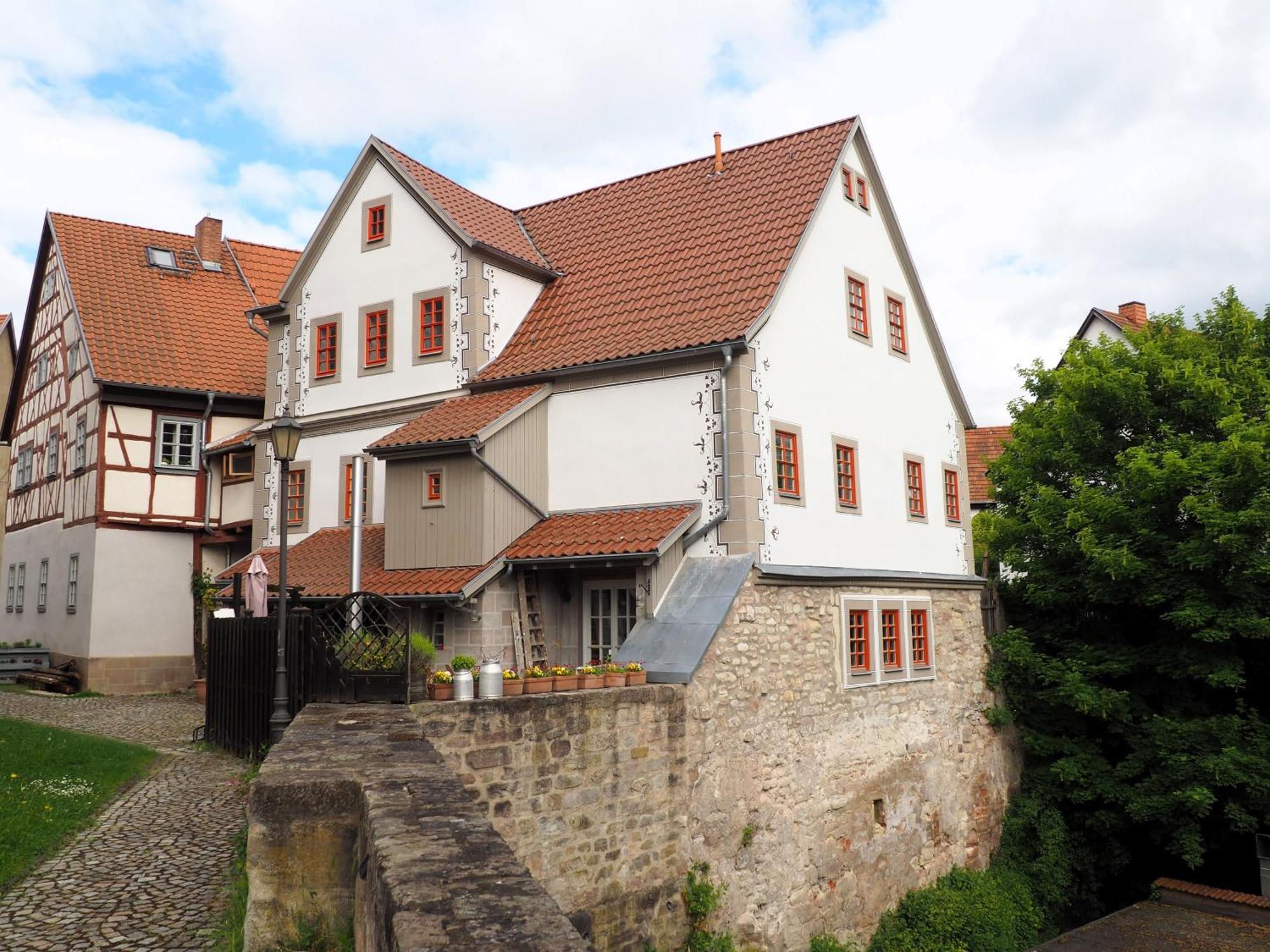 Die Alte Kantorei - Historische Ferienwohnung Kahla  Bagian luar foto